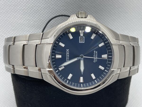 Citizen Eco-Drive Paradigm Super Titanium  Blue Dial Men's Watch (Model: BM7431-51L) - Image 5