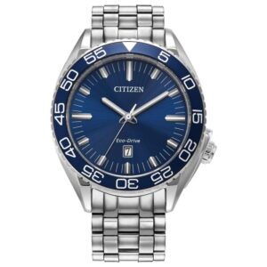 Citizen Eco-Drive Carson Sport Luxury Blue Dial Men's Watch (Model: AW1770-53L)