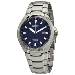 Citizen Eco-Drive Paradigm Super Titanium  Blue Dial Men's Watch (Model: BM7431-51L)