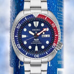 Seiko Prospex PADI Special Edition Automatic Dive Watch with Stainless Steel Bracelet Men's Watch (Model: SRPE99)