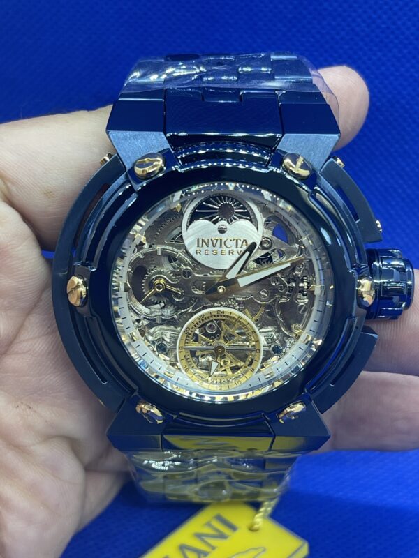 Invicta 39591 Reserve Automatic 2 Hand Gold & Silver Dial Men's Watch - Image 2