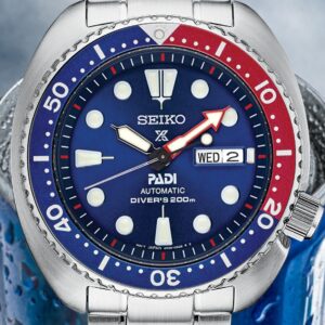 Seiko Special Edition Prospex PADI Automatic Dive Watch with Stainless Steel Bracelet Men's Watch