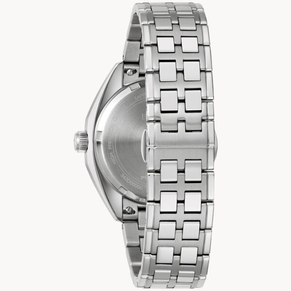 Bulova Jet Star Red Dial Stainless Steel Bracelet Men's Watch(Model: 96B401) - Image 2