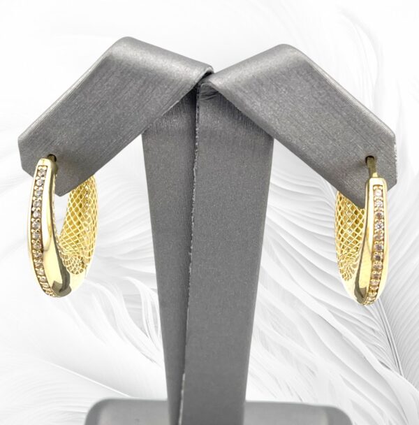 10K Yellow Gold Hoop Earrings