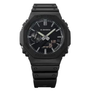 Casio G-Shock "Luxe Black Series" Matte Black / Silver Dial (GA2100LXB-1A)