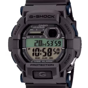 Casio G-Shock "Vibration Tracker Series" Dark Grey / Black LCD (GD-350-8CS)