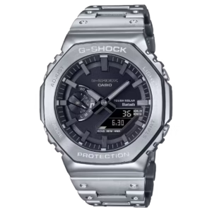 Casio G-Shock Full Metal "2100 Chronograph" Stainless Steel / Black Dial (GMCB2100D-1A)